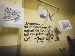 Ausstellung Anne-Frank-Gesamtschule im Hafthaus Moers 0525